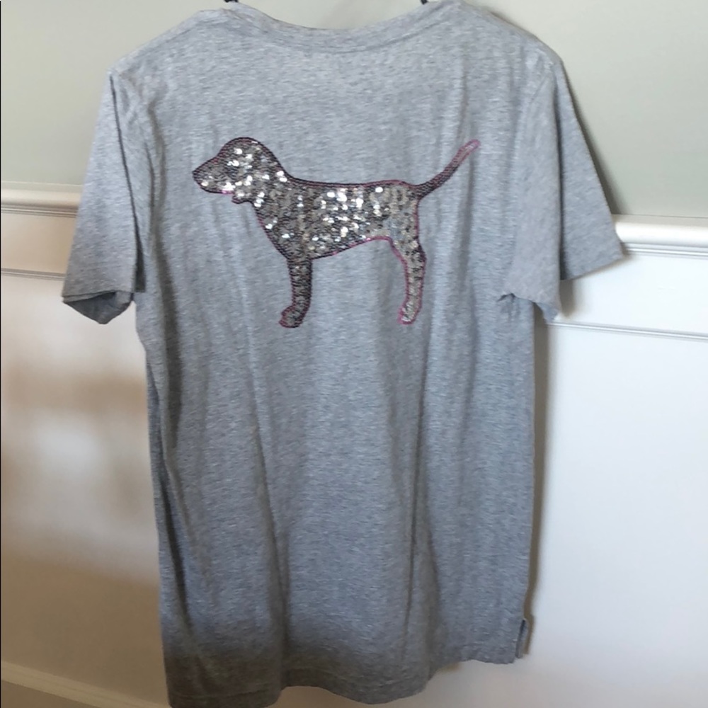 VS Pink Bling Campus Tee